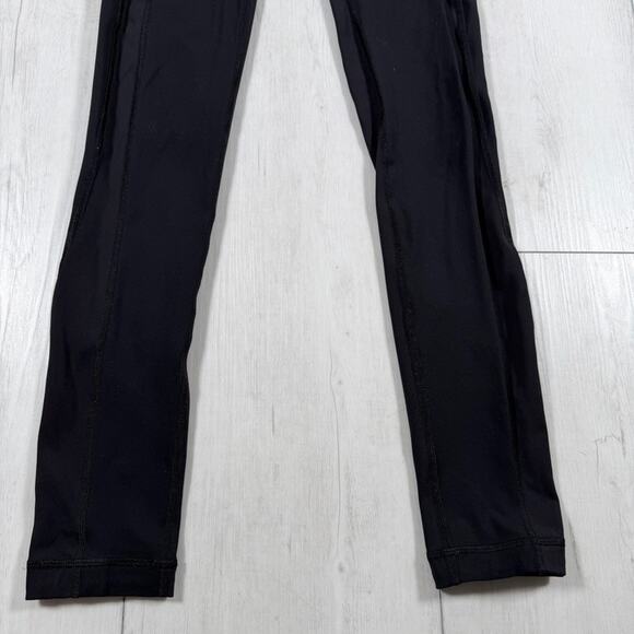 Lululemon All The Right Places Crop Women's Size 4 Pockets Black Running - Picture 3 of 11